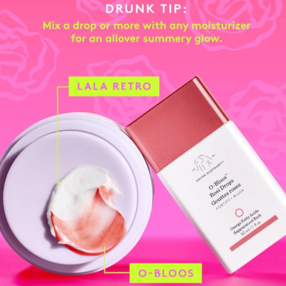 NIB Drunk Elephant O-Bloos Rosi Drops with Vitamin F 30ml - Picture 8 of 8